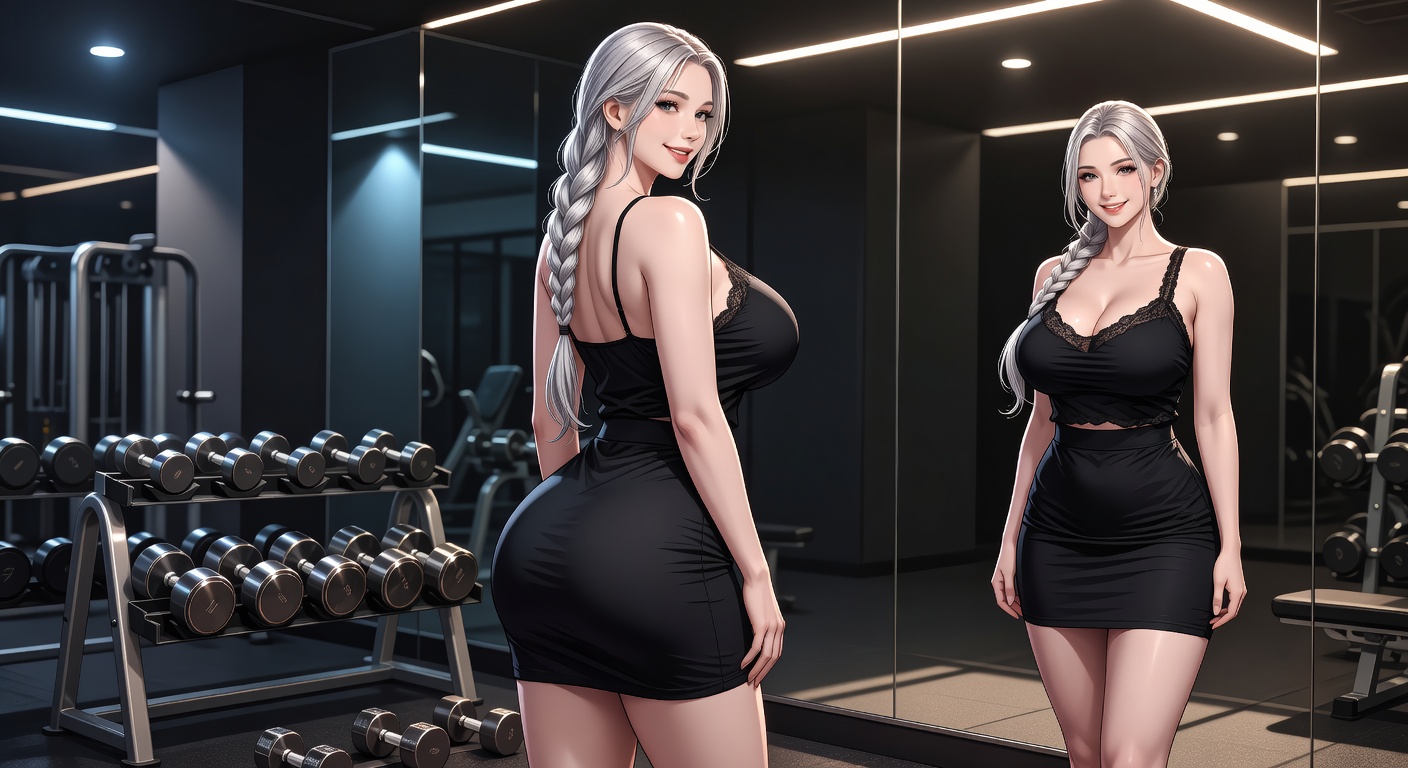 Hot Roommate Story Started When She Locked the Gym Door