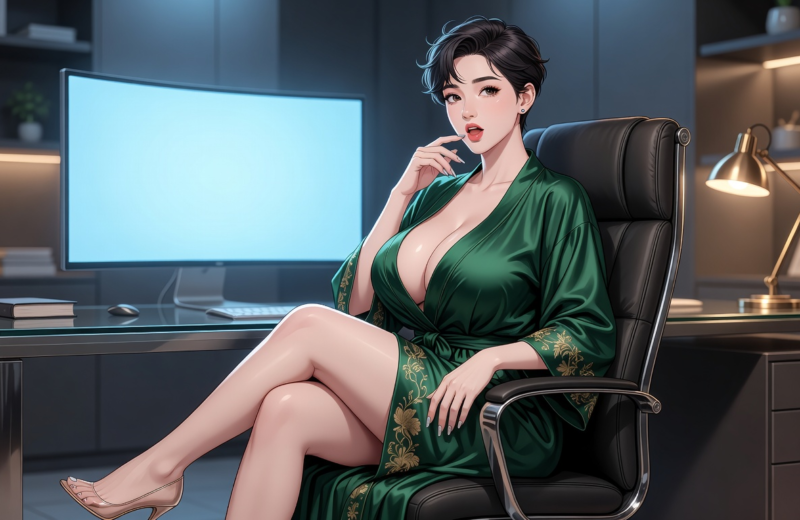 My Hot Female Boss Story Started When She Was Already Waiting In My Chair